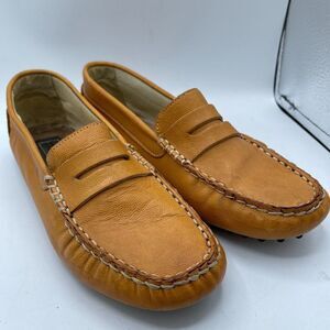 Elizabeth Stuart Tan Loafers 38